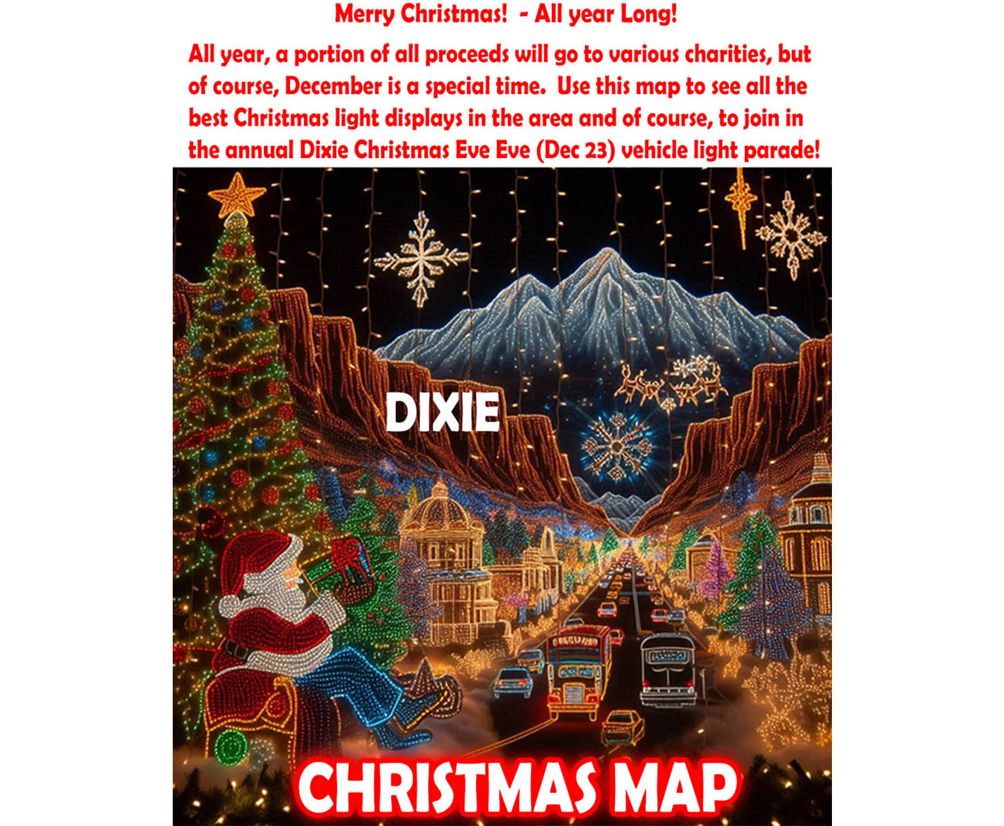 Christmas Map